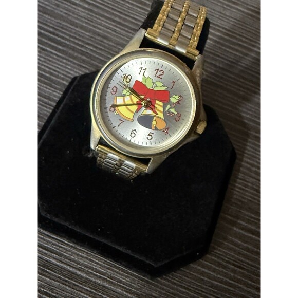 Vintage Christmas Watch – Anime Cartoon Goofy Christmas Bells Jingle Unique main image 5